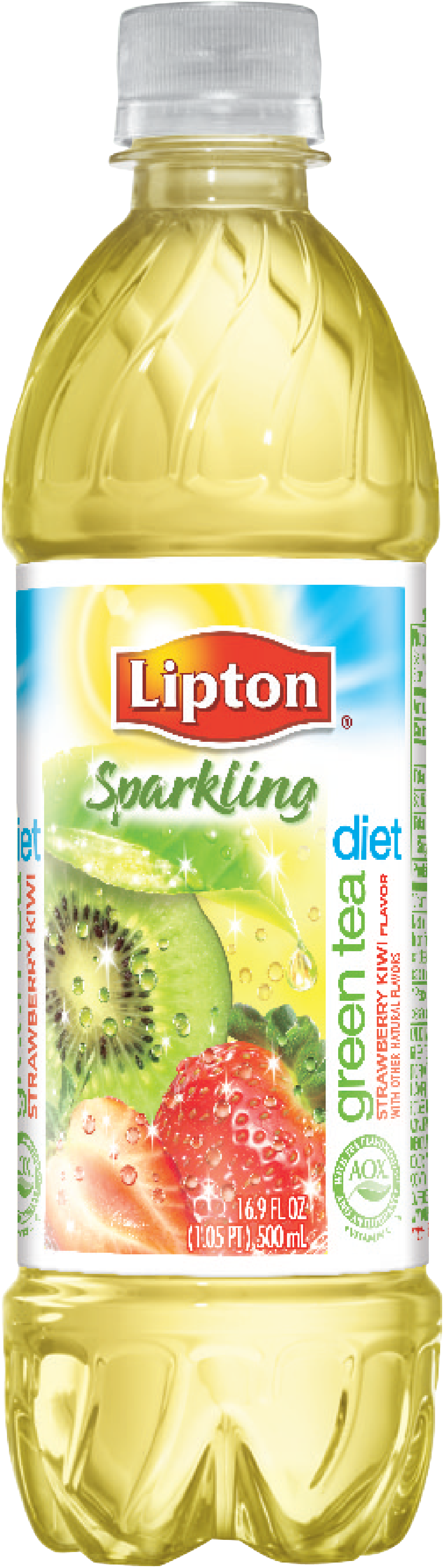 Lipton Sparkling Diet Green Tea Strawberry Kiwi First Choice Vending